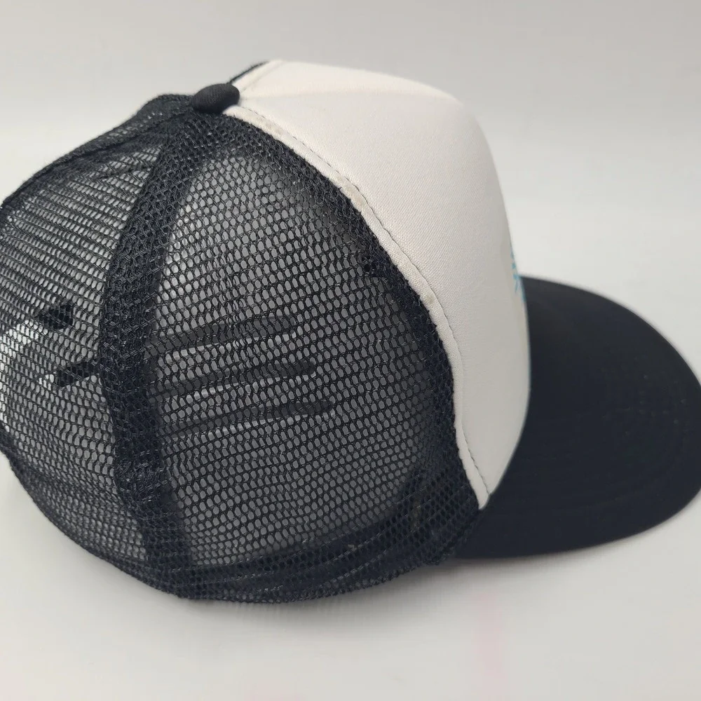 O'Neill Hat Snapback Trucker Mesh White Black Virginia‎ Beach ECSC Surf Logo Men